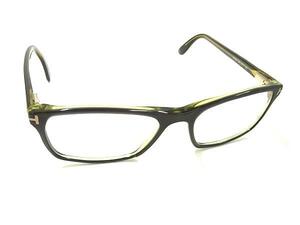 1円 ■美品■ TOM FORD トムフォード TF 5295 098 54□17 145 1-2.4 度入り メガネ めがね 眼鏡 メンズ レディース ブラック系 BI7537