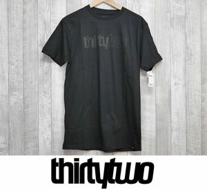 【新品】23 ThirtyTwo DOUBLE TEE - BLACK/BLACK - L Tシャツ アパレル 正規品 スノーボード