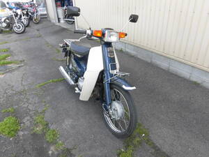 中古 HONDA スーパーカブ90　カスタム　C90 CM5 角目、セル付き、JUNインターナショナル製ハイカム、　機種コードC90CM5 2005年製