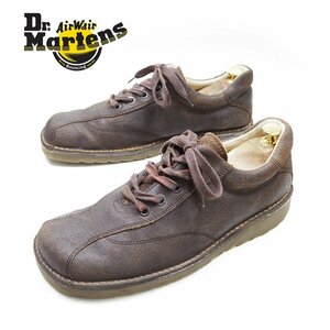 UK10　29cm相当　Dr.Martens　ドクターマーチン　5ホール　レザーシューズ　革靴　マーチン　ブラウン　ワークシューズ　タウン　/U3188