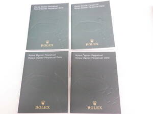 ROLEX ロレックス オイスターパーペチュアル冊子 2009年 ドイツ語 4点 №3340