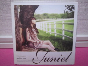 K-POP♪ Juniel ジュニエル 1st mini Album「My First June」韓国盤CD 廃盤！再生確認済み良好！(CNBLUE チョン・ヨンファ)