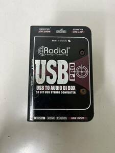 A5 Radial ラジアル ステレオUSB DIボックス USB-Pro