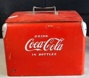 【アメリカ ヴィンテージ】Coca Cola クーラーボックス スモール 当時物 