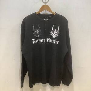 SUPREME シュプリーム 2023A/W Bounty Hunter Thermal Henley L/S Top ロングTシャツ ブラック サイズM 629496