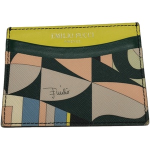 EMILIO PUCCI エミリオプッチ マルチカラーカードケース パスケース ミックス IT8EBAZL093C