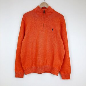 POLO RALPH LAUERN　ニット　サイズ:XL　オレンジ　ハイネック　セーター　ポロ ラルフローレン