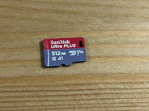 SanDisk Ultra plus サンディスク Micro SDXCカード 512GB (中古品)