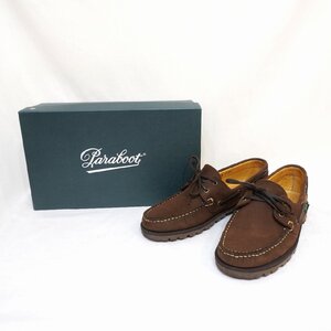 Paraboot (8) BARTH パラブーツ　スエードデッキシューズ バース　I11-71