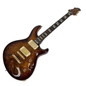 【動作保証】ESP AMOROUS-CTM NT Burled Maple Brown Burst エレキギター ケース 付 弦楽器 中古 美品 M8891198