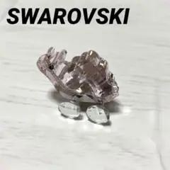 SWAROVSKI スワロフスキー 置物 カタツムリ ピンク クリスタル