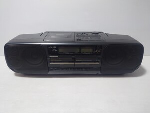 sr1234 059 通電確認のみ Panasonic CDラジカセ RX-DT8 パナソニック バブルラジカセ ラジカセ オーディオ 現状品 中古