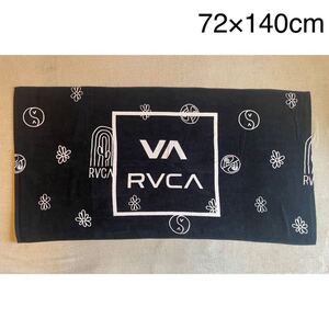 RVCA バスタオル　ビーチタオル　大判 未使用　美品　サーフィン　ルーカ　ルカ　ラグ　海　サーフ　72×140