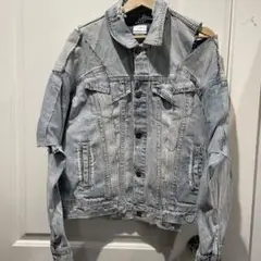 Ksubi denim jacket スビ デニムジャケット M ダメージ