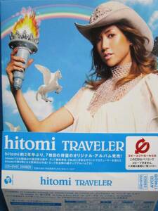 hitomi / TRAVELER DVD付2枚組!帯付! ヒトミ トラヴェラー