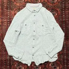 KAPITAL キャピタル wool shirt エメラルドグリーン ライム