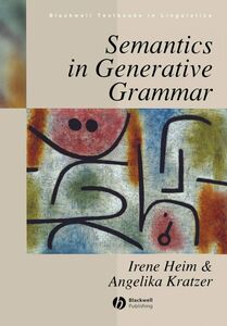 [A12295967]Semantics in Generative Grammar