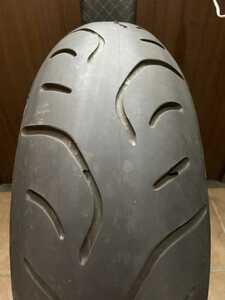 中古MCタイヤ BRIDGESTONE BATTLAX T30 EVO 190/50ZR17 ブリヂストン バトラックス スポーツツーリング 190 50 17 4916 A89