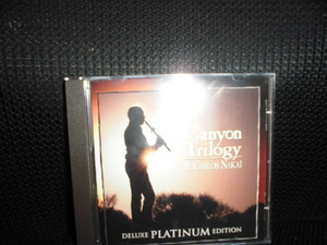 CD■Ｃａｎｙｏｎ Ｔｒｉｌｏｇｙ　Ｎａｔｉｖｅ Ａｍｅｒｉｃａｎ Ｆｌｕｔｅ Ｍｕｓｉｃ Ｒカルロスナカイ DELUXE PLATINUM EDITION■