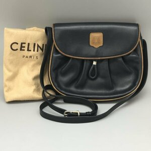 ★CELINE セリーヌ ヴィンテージ ショルダーバッグ レザー