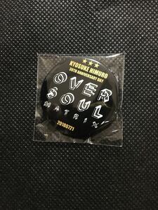 新品 氷室京介 30th Anniversary Fan Meeting REVOLVER ガチャ 缶バッジ OVER SOUL MATRIX