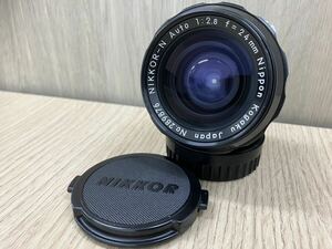 Nikon NIKKOR-N Auto 1:2.8 f=24mm ニコン カメラレンズ ジャンク品