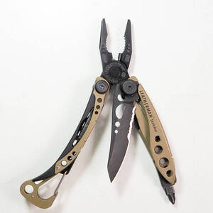 LEATHERMAN レザーマン SKELETOOLスケルツール SKL-N マルチツール ナイフ ペンチ ドライバー カラビナ アウトドア キャンプ CO4389