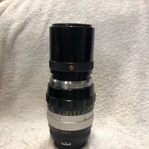 NIKKOR-Q Auto 1:4 f=200mm F4 日本光学　中古　[19/11 C-5]