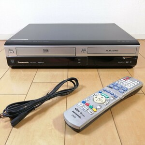 Panasonic　パナソニック　DIGA　VIERALINK対応　HDD搭載VHS一体型ハイビジョンDVDレコーダー　DMR-XW200V