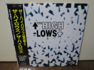 盤質A メガジャケ ステンシルシート ハイロウズ THE HIGH-LOWS (analog) アナログレコード vinyl 