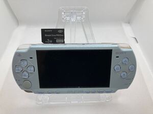 液晶美品　PSP2000フェリシアブルー　メモリーカード付き　 SONY ソニー プレイステーションポータブル