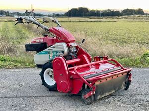 ヘルパーフレールモア　FM75 三菱8馬力エンジンのハンマーナイフモア茨城県常総市から引き取り限定出品