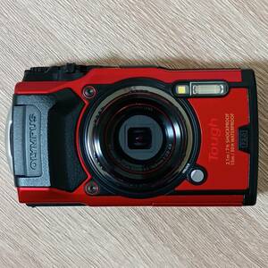 ★ OLYMPUS Tough TG-6 レッド ★ 中古 シャッター回数 1,745回 ★