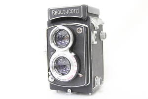 【訳あり品】 Beautycord TRI-LAUSAR ANASTIGMAT 8.0cm F3.5 二眼カメラ v9970