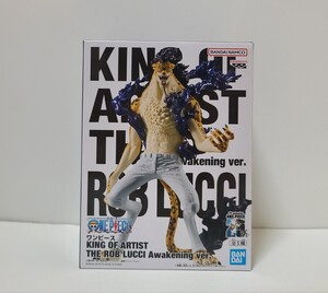 【未開封】 ワンピース KING OF ARTIST THE ROB LUCCI Awakening ver. ロブルッチ フィギュア バンプレスト (数3)