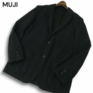 MUJI 無印良品 秋冬★ 2B アンコン テーラード ジャケット Sz.L　メンズ　A4T09432_9#N