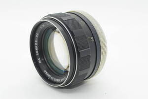 【外観特上級】MINOLTA ミノルタ MC ROKKOR-PF 58mm F1.4　#s16108