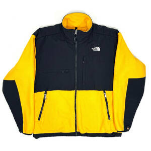 希少カラー USA製 1990s THE NORTH FACE Denali jacket L Yellow オールドノースフェイス デナリジャケット フリースジャケット