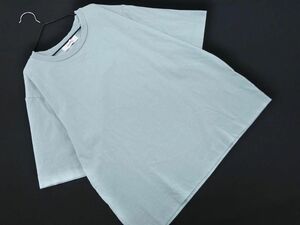 johnbull ジョンブル Tシャツ sizeF/水色 ■◆ ☆ ehc3 レディース