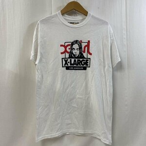 エックスガール XLARGE × X-girl OG BOX FACE S/S Tee WHITE M Tシャツ Tシャツ M 白 / ホワイト ロゴ、文字 X プリント