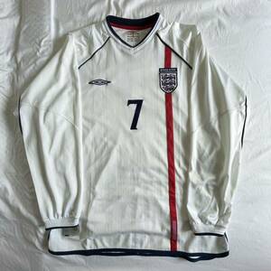 2002 Umbro England National Team No.07