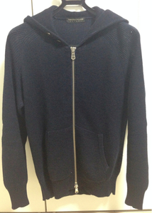 TOMORROWLAND tricot パーカーM navy トゥモローランド