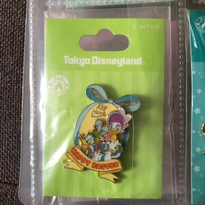 ディズニーランド イースター ピンバッジ ピンバッチ ドナルド デイジー TDR TDL エッグ うさぎ