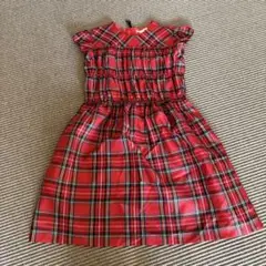 Crewcuts チェックワンピース　size10