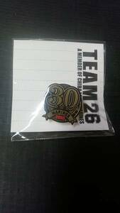 ２０１５ 千葉ロッテ ３０回 来場回数ピンバッジ　TEAM26