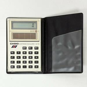 ★2844 CASIO SL-723 コンパクト 電卓 動作品