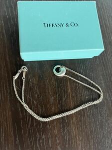 ティファニー TIFFANY&Co. ネックレス シルバー アクセサリー 925 スペイン製 Spain エレサペレッティ エターナルサークル ブランド 