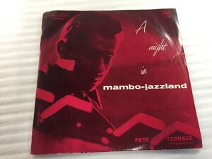  ■LPレコード A Night in Mambo Jazzland　Pete Terrace ■ 