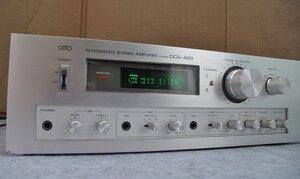 ☆超希少【OTTO / オットー 三洋電機 インテーグレーテッドアンプ DCA-A50 】1970年代 INTEGRATED STEREO AMPLIFIER P10278