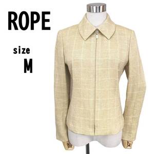 【M(9AT)】ROPE ロペ レディース ジャケット スリム 肩パット入り